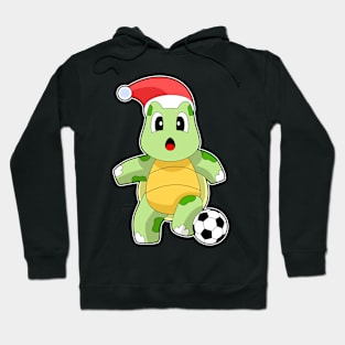 Turtle Christmas Soccer Hoodie